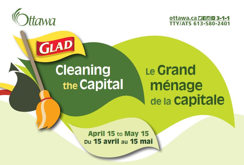 logo for Glad Cleaning the Capital