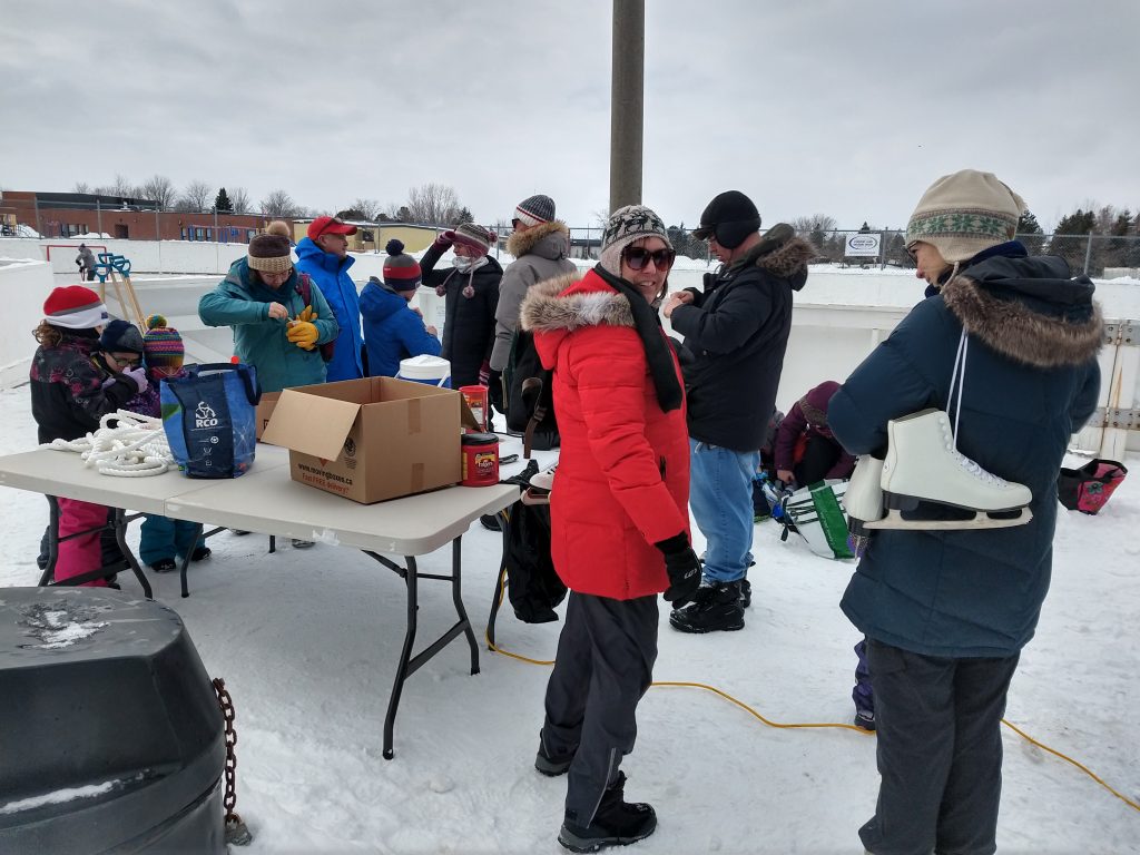 image of people at the 2020 winter carnival