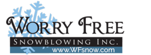 Worry Free Snowblowing inc logo www.wfsnow.com